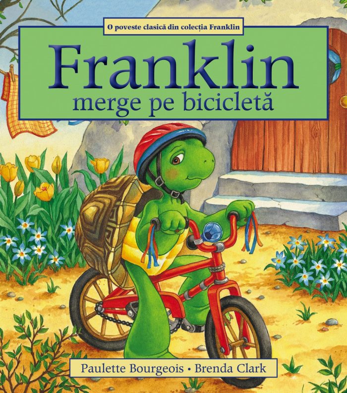 Franklin merge pe bicicletă