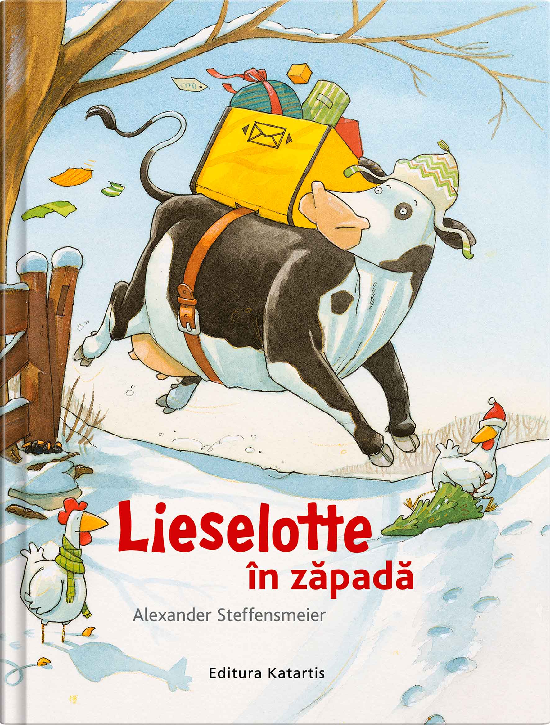 Lieselotte în zăpadă